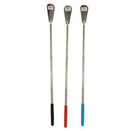 Set of 3 Extendable Shoe Horns Long Metal Telescope