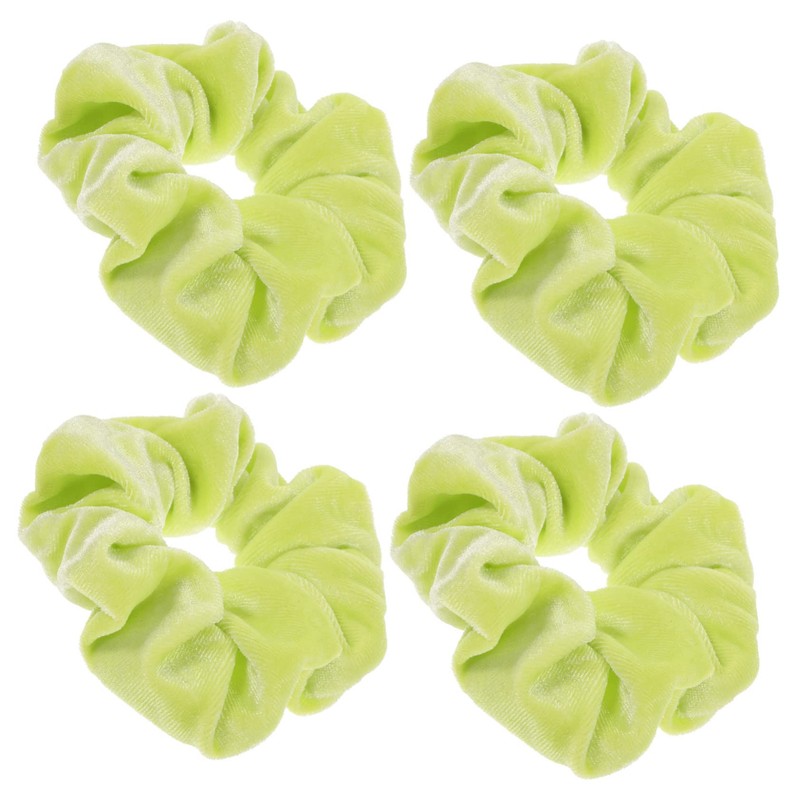 WOONEKY Girls Hair Scrunchies Fluorescent Sleep Scrunchie Elastic Hair Ties