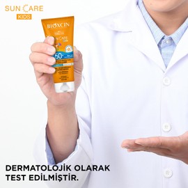 BIOXCIN Sun Care Çok Yüksek Korumalı Çocuk Güneş Kremi,% 100 Botanik Aktif, 50 SPF, 200 ml