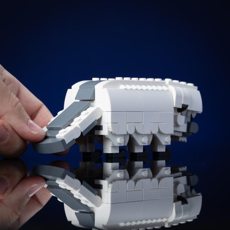 Mini Appa with Posable Head and Tail sculpture