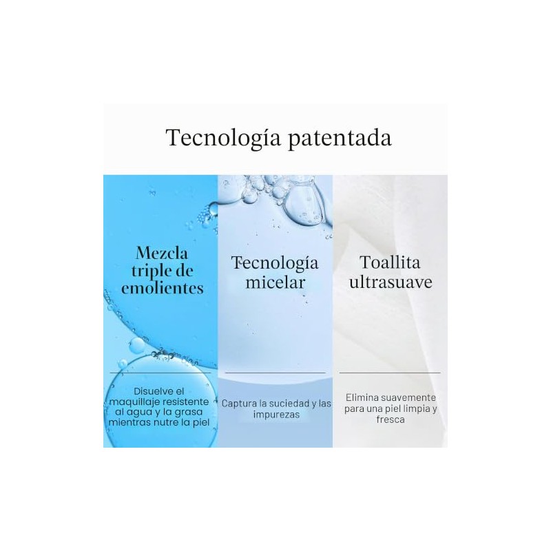Toallitas removedoras de maquillaje Neutrogena