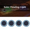 4Pcs Solar Floating Lights Waterproof LED Swimming Pool Lamp Solar