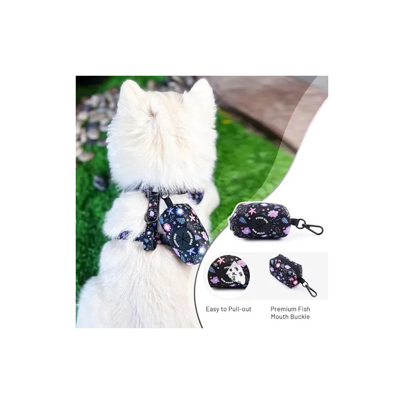 Kit Arnes Pechera Correa Collar Perros Ajustable