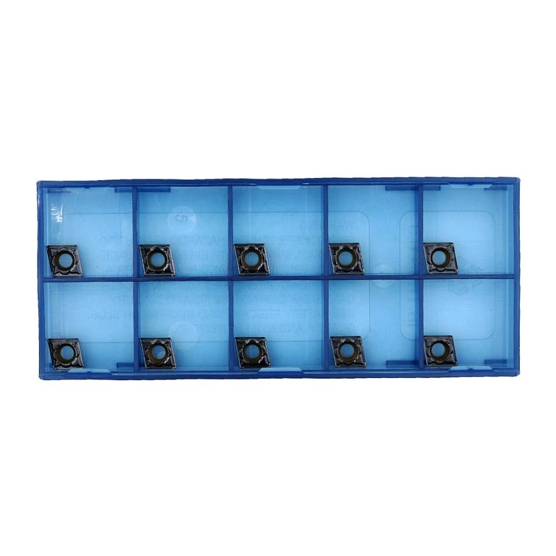 CDBP CCMT060204-MD CCMT21.51 Inserto de Carburo CNC Torno para Semiacabado