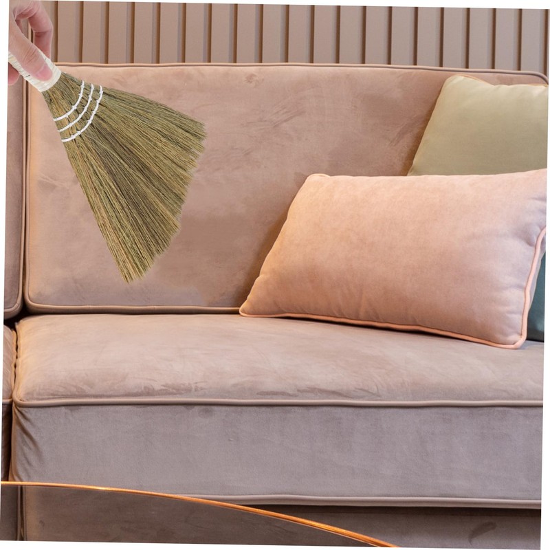 ULTECHNOVO Small Handheld Whisk Broom for Indoor Cleaning Lightweight Ergonomic