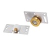 2 Sets Sliding Door Roller Brass Stainless Steel Pulley for