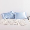 NTBAY 2 Pack Satin King Pillowcases for Hair and Skin,