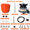 VIYUKI 9LBS Vibratory Tumbler Polishing Machine for Rocks/Metal Parts/Screw