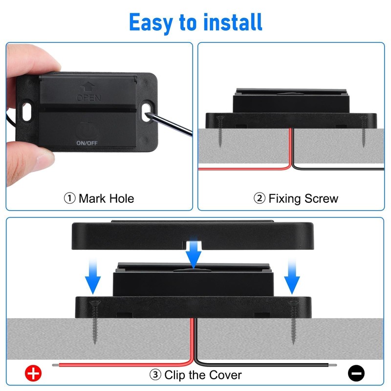 Linkstyle RV USB Outlet, Dual PD3.0 USB C Port &