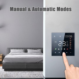 Smart Thermostat, Smart Thermostats for Home Programmable Thermostat for House with Touchscreen for House (B-1)