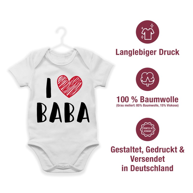 Shirtracer - Baby Bodysuit Boy Girl - Dad - I