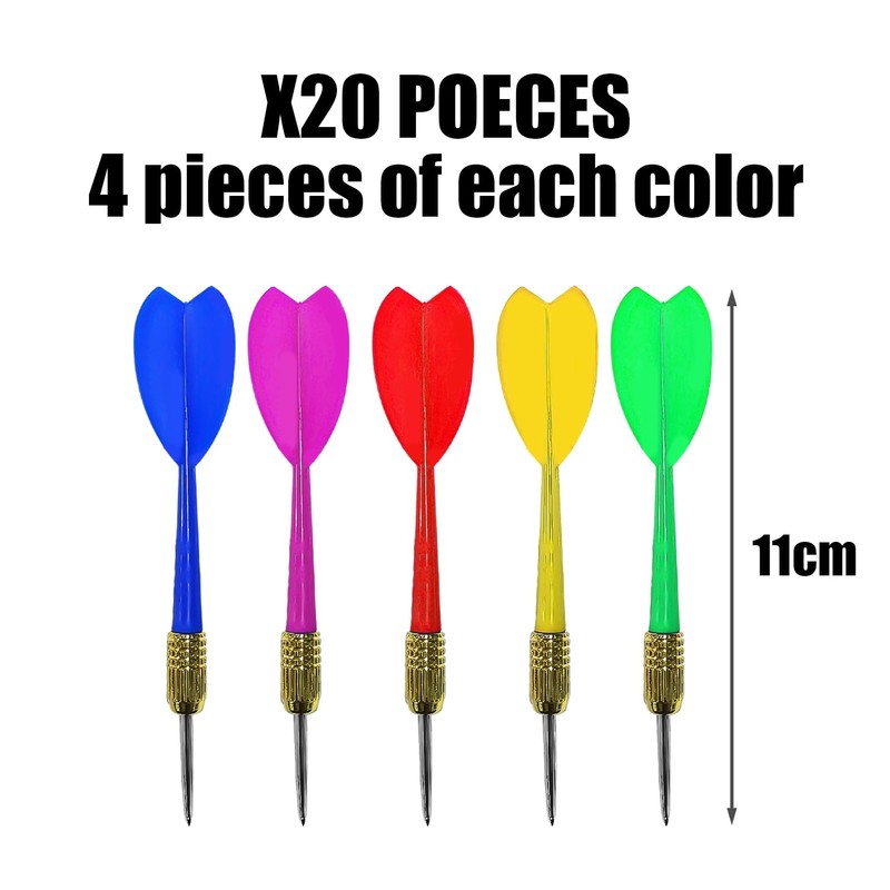 KVBUCC 20 Darts, Plastic Darts, Game Darts, Soft Darts, Professional