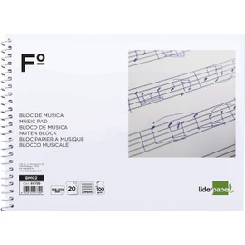 Liderpapel Pentagram Music Pad 3mm 20 Sheets 100gsm