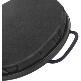 Songholee 5 Gallon Bucket Seat Cushion Chair - Portable & Water Resistant Bucket Lid Seat for Car Repair, Gardening, Baseball, Outdoor Activities | Durable Comfortable Seat Cover (‎Black)