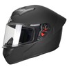 Full Face Motorcycle Helmet for Adults with DOT Approved, Black