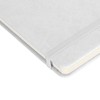 A5 Lined Notebook Portable PU Leather Hardcover Notebook with Elastic