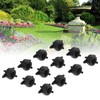 100Pcs 4L Pressure Compensating Drip Emitters Detachable Irrigation Dripper Nozzle