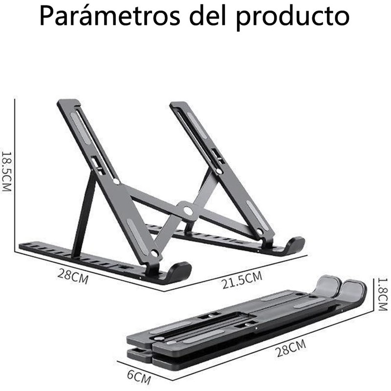 NACOOL Soporte para computadora portátil, Soporte Ajustable para computadora y