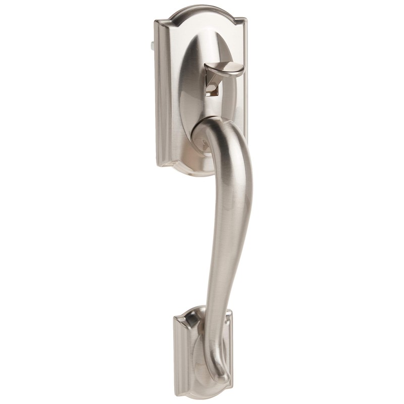 Schlage FE285 CAM 619 FLA LH Camelot Front Entry Handleset
