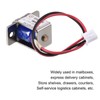 MECCANIXITY Solenoid Electric Lock, Electromagnetic Lock DC12V, for Cabinet Drawer