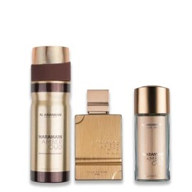 Al Haramain Amber Oud Gold Edition 3 Pc Gift Set