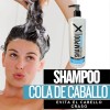 Tres Shampoo Cola Caballo Xiomara Crecimiento Reparación