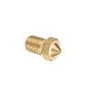uxcell 2pcs 3D Printer Nozzle,Brass V6 Nozzle 0.25mm,Extruder Print Head
