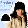VYIBPDY Men's Knitted Beanie Hat with Envelope, Chiaro, M