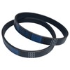 Pair of Planer Drive Belt 135J6 Replacement Ryobi AP10 AP-12,