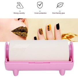 Nail Stamper Oil Absorbing Sheet Paper Nail Art Stamper Pattern Removal Tool Nail Stamping Kits DIY Manicure Tool Pink