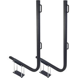 RV Bumper Rack,Bumper Mount Tote Tank Holder,RV Bumper Support Bracket with Heavy-Duty Straps, and Fits 4-4.5 inches Wide and 3.6-6 inches high Bumpers.
