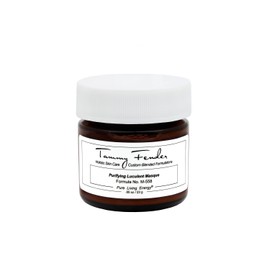 TAMMY FENDER - Purifying Luculent Masque | Natural, Organic, Cruelty Free, Non-Toxic Skincare | Soften, Exfoliate, & Nourish | Clay-Based Face Mask | All Skin Types (.5 oz - Travel Mini)