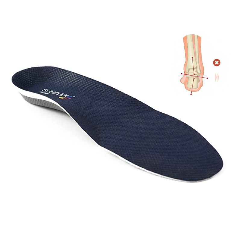 Slimflex Carbon Supination Orthotic Insoles - Orthotic for Supinators with