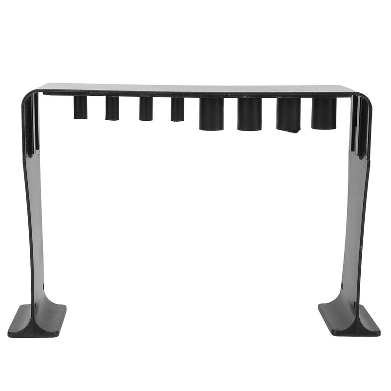 Makeup Brush Drying Rack Magnetic 12pcs Silicone Caps Foldable Makeup