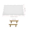 Silicone Fruit Tray Tea Tray Mold Irregular Coasters Art DIY