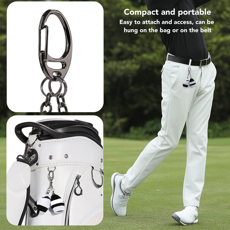 Golf Ball Cover Soft Elastic Breathable Portable Stylish Knitted Small