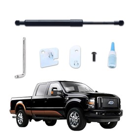 RUMITH Tailgate Shock Assist Kit Compatible with Ford F250 F350 2017~2024, Slow Drop Tailgate Struts for F250 F350 Super Duty, Tailgate Accessories for Truck, No Drilling Installation