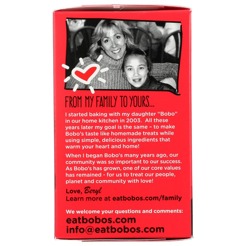 Bobo's Oat Bars Strawberry Jam PB&Js 4 Count, 8.4 OZ