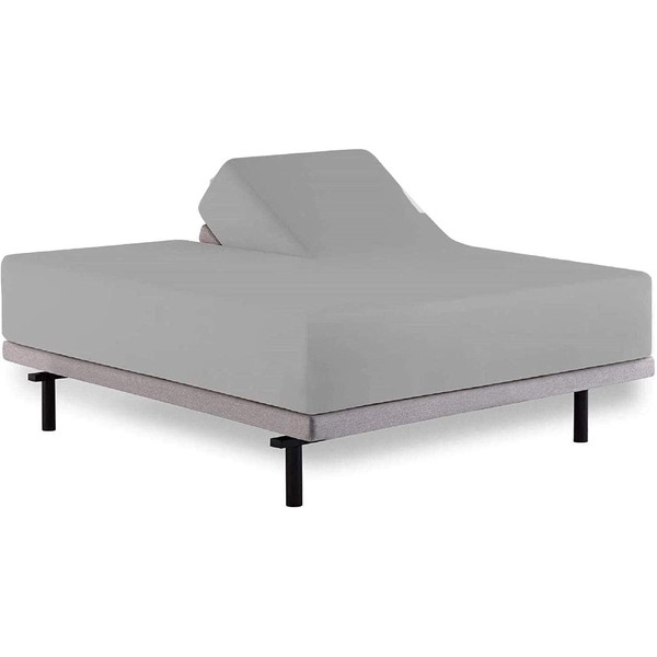 Cottingon Top Split King Fitted Sheet for Adjustable Beds -