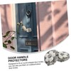 Angoily 4pcs Door Handle Covers Anti-Freeze Knob Protectors for Home
