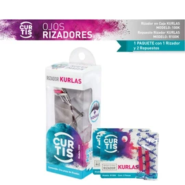 Paquete de 1 Rizador Kurlas con 2 Pares de Repuestos