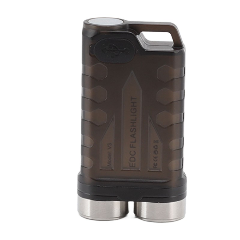 V3 Mini Keychain Flashlight USB Rechargeable Small Flashlight Outdoor Waterproof