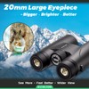 12x42 HD Binoculars for Adults High Powered - Waterproof BAK4