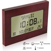Radio-Controlled Alarm Clock - Calendar with Date Day and Time