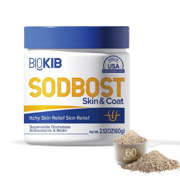 SODBOST Dog Allergy & Itch Relief, Cat Skin & Coat