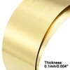 sourcing map Brass Sheet Roll, Metal Foil Plate 1000mm x