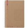 Maruman B6 Spiral Notebook, Graph Ruled, 40 Sheets N248