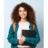 Dunwell College Ruled Spiral Notebook (Black), 1 Subject Notebook 8.5
