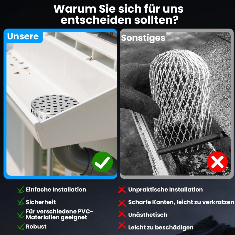 Stainless Steel Gutter Leaf Protection, Gutter Leaf Protection, Rain Gutter
