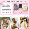 PINKDODO Flower Girl Bracelet Flower Girl Gift Jewelry Pearl Charm